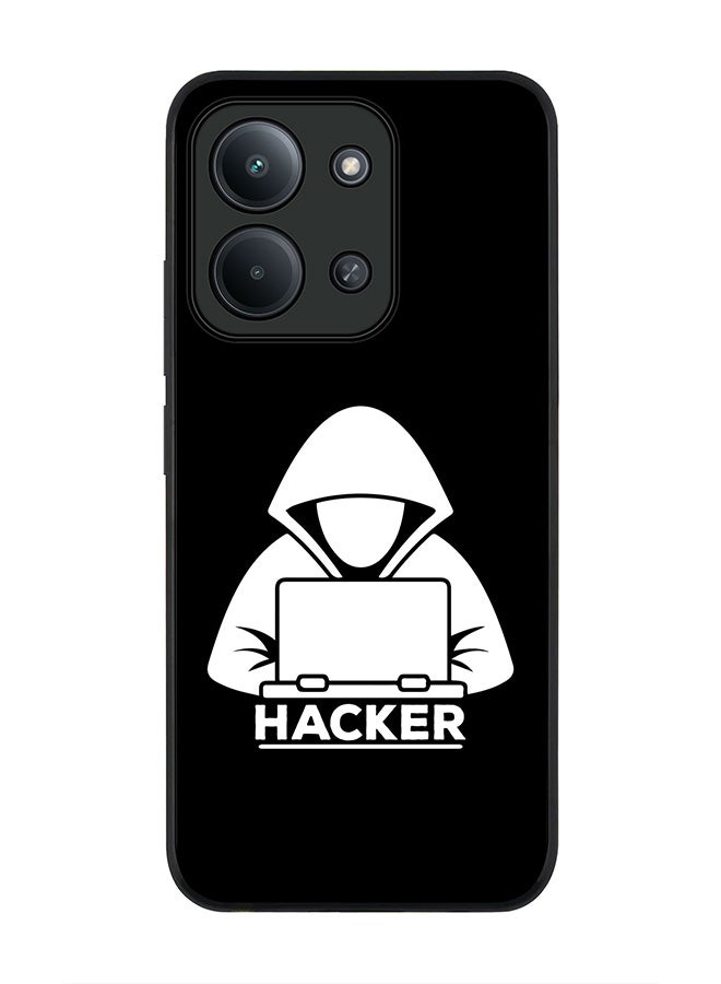 Stylizedd For Xiaomi Poco C85 4G Case,Slim fit Camera Protection, Shockproof Thin Phone cover  - Hacker - Image 1